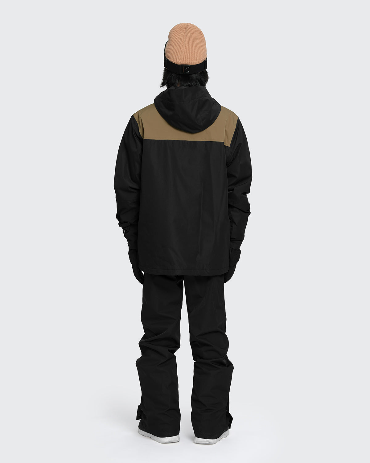 #カラー_black×mochabeige/black