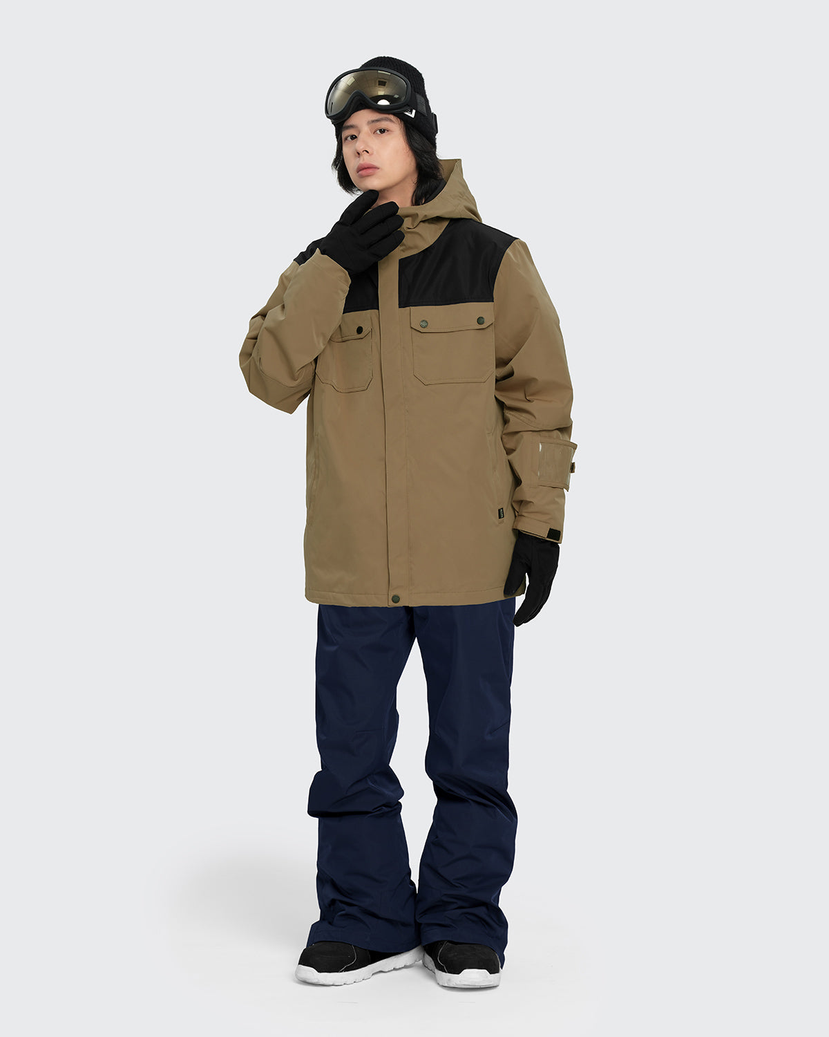 #カラー_mochabeige×black /navy