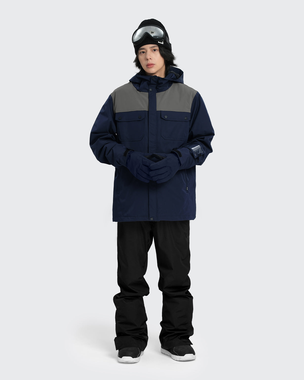 #カラー_navy×gray/black