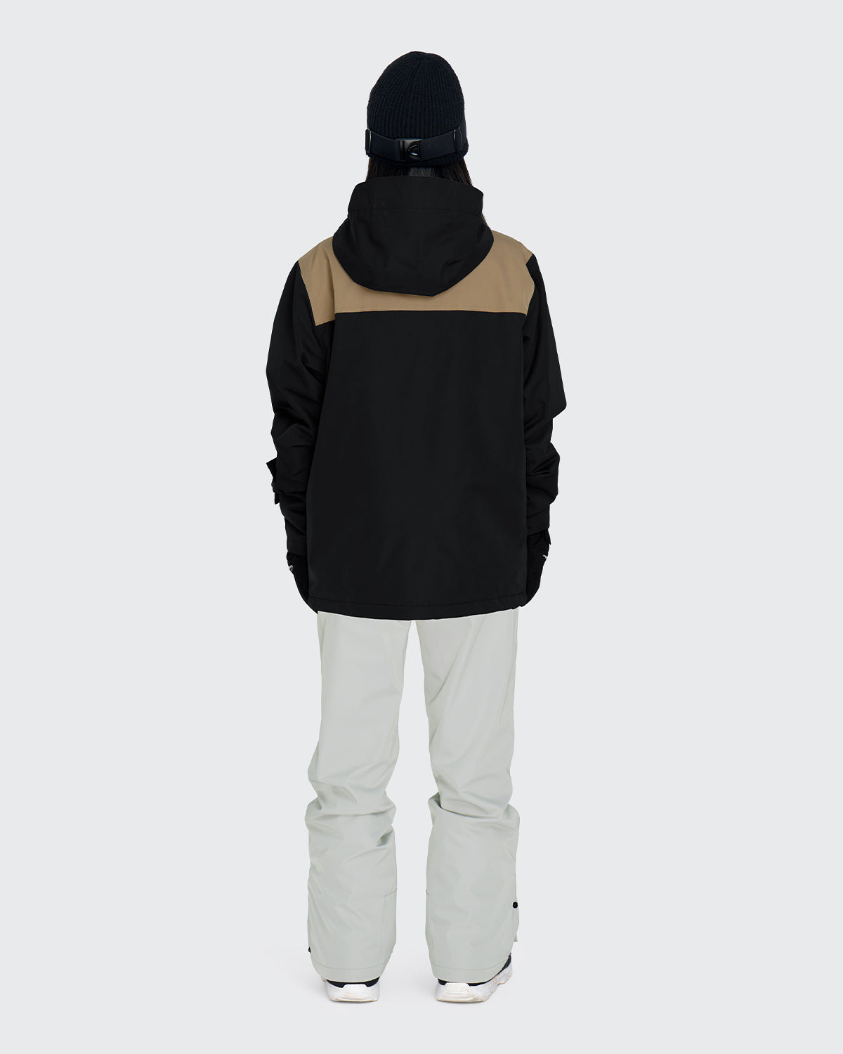 #カラー_black×mochabeige/lightgray