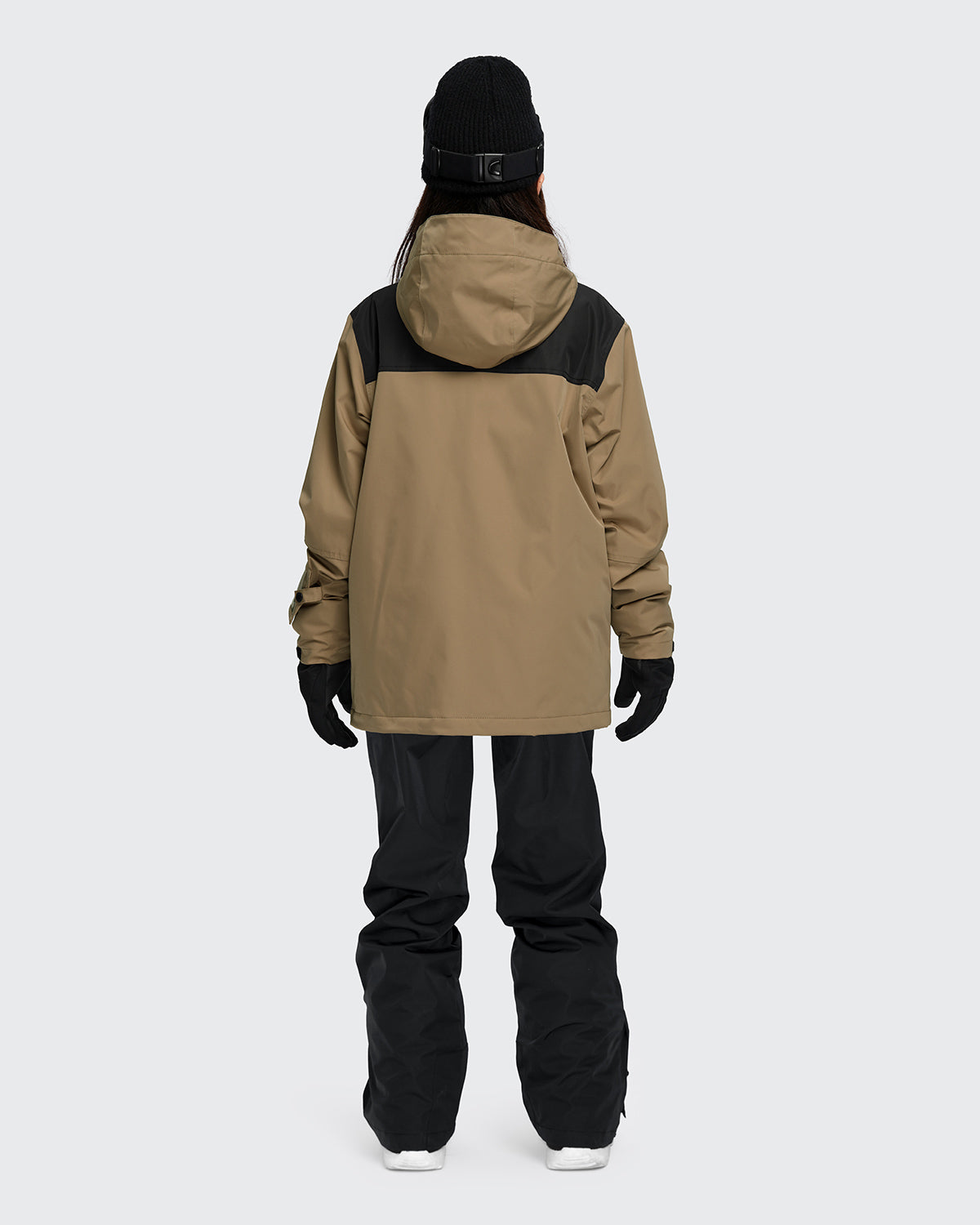 #カラー_mochabeige×black /black