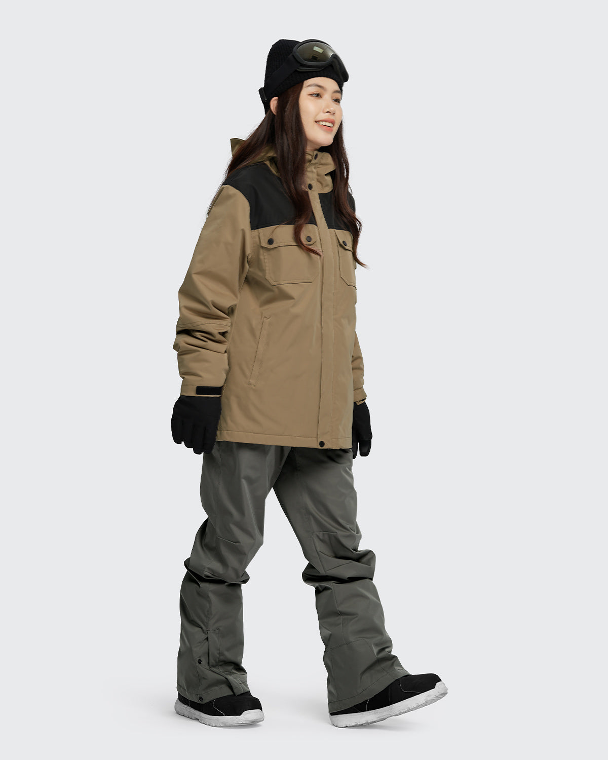 #カラー_mochabeige×black /gray