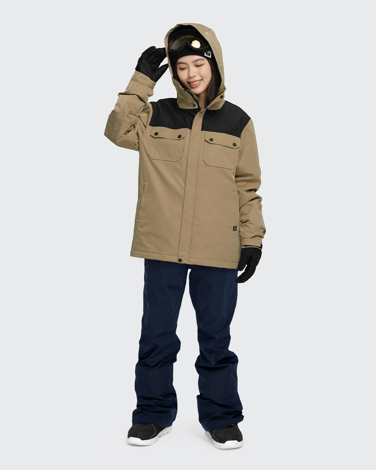 #カラー_mochabeige×black /navy