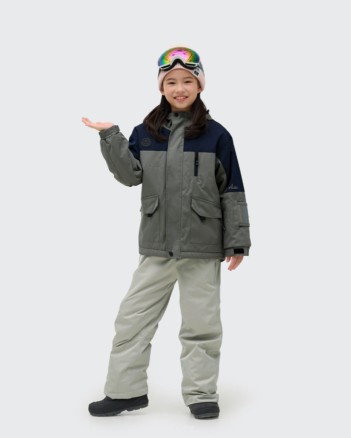 #カラー_グレー/osホワイト