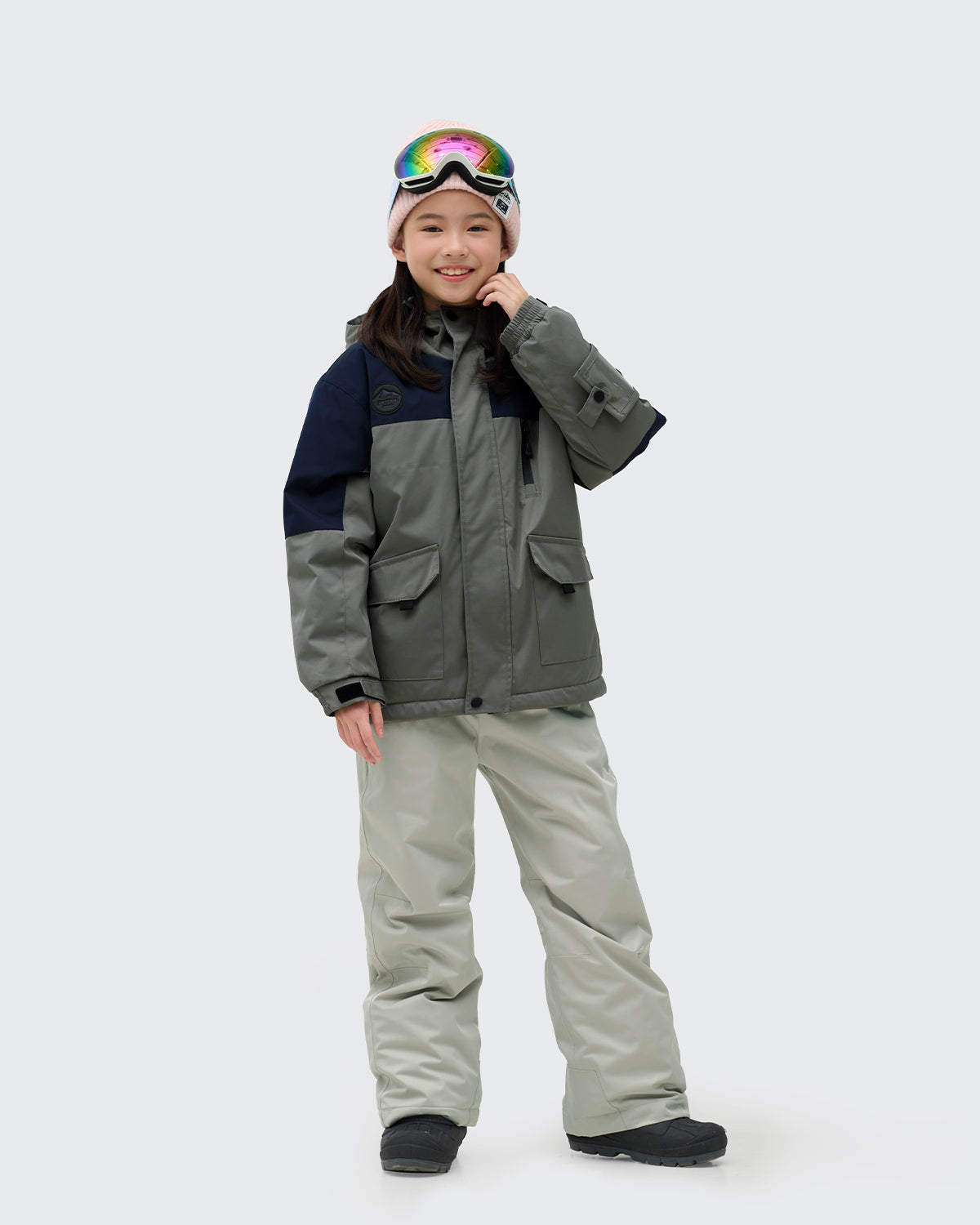 #カラー_グレー/osホワイト