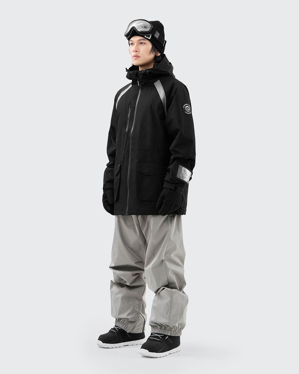 #カラー_ブラック/ライトコーヒー