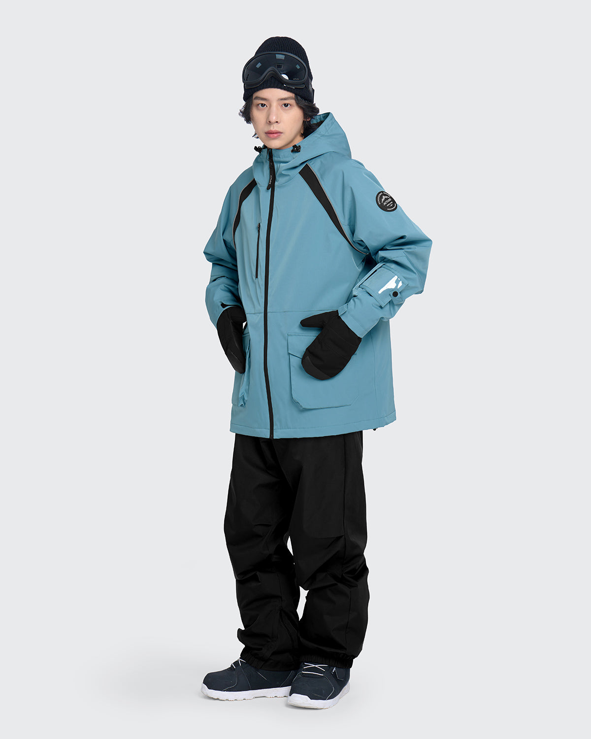 #カラー_スティールブルー/ブラック