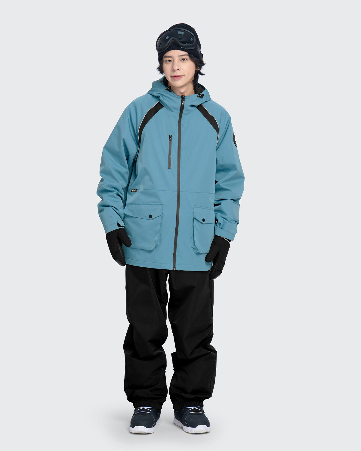 #カラー_スティールブルー/ブラック