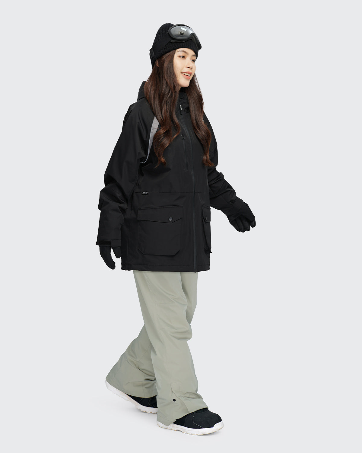 #カラー_ブラック/オイスターホワイト