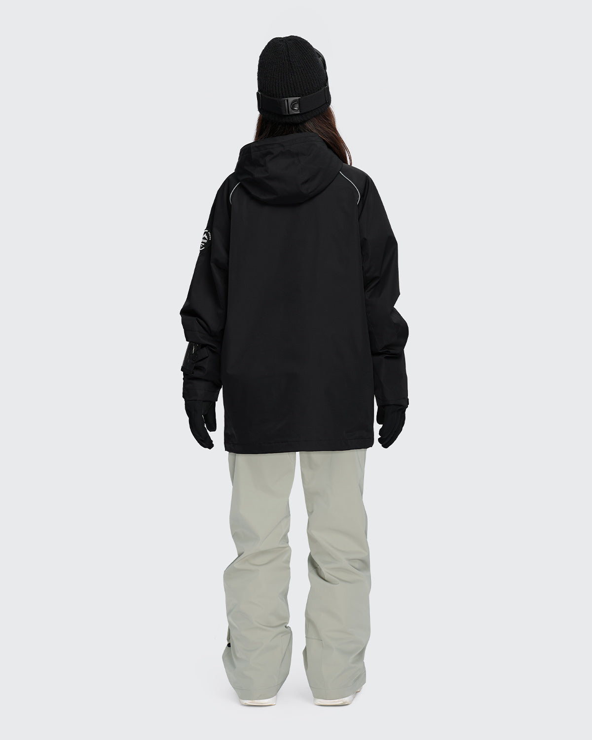 #カラー_ブラック/オイスターホワイト