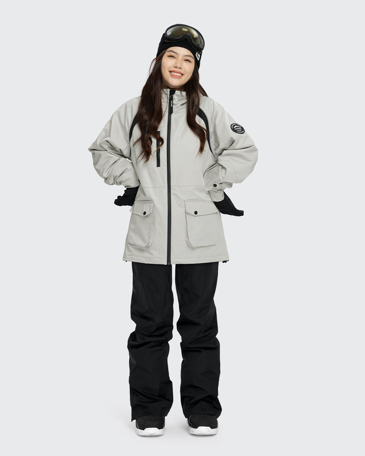 #カラー_クリームホワイト/ブラック