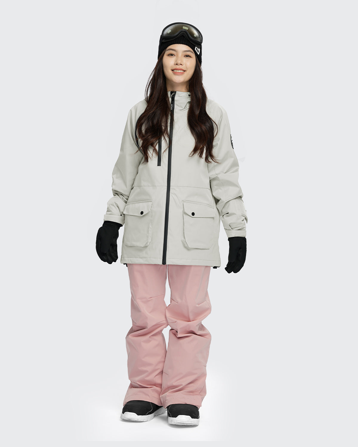 #カラー_クリームホワイト/ピンク