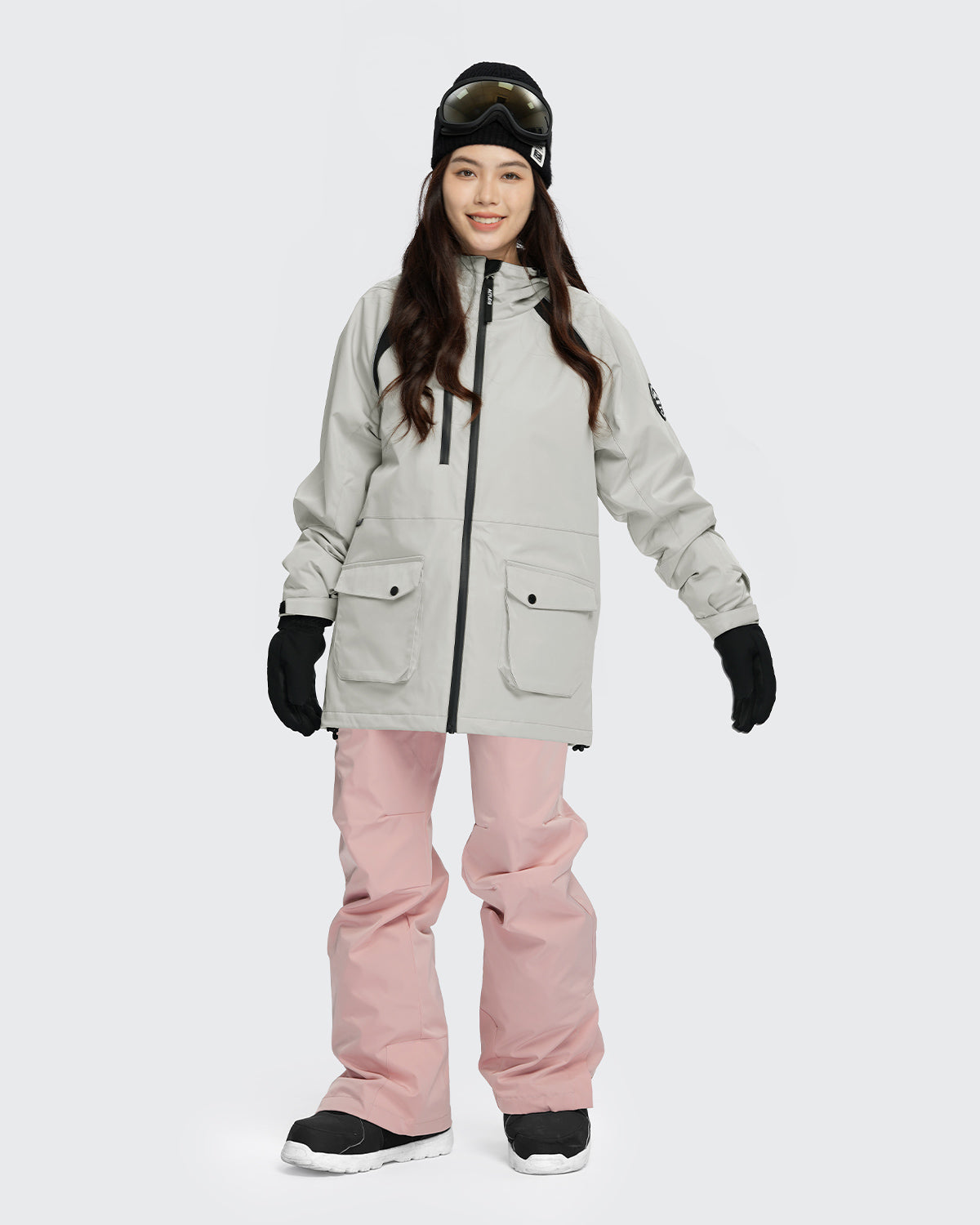 #カラー_クリームホワイト/ピンク