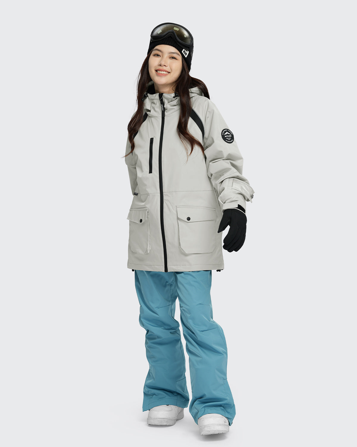 #カラー_クリームホワイト/スティールブルー