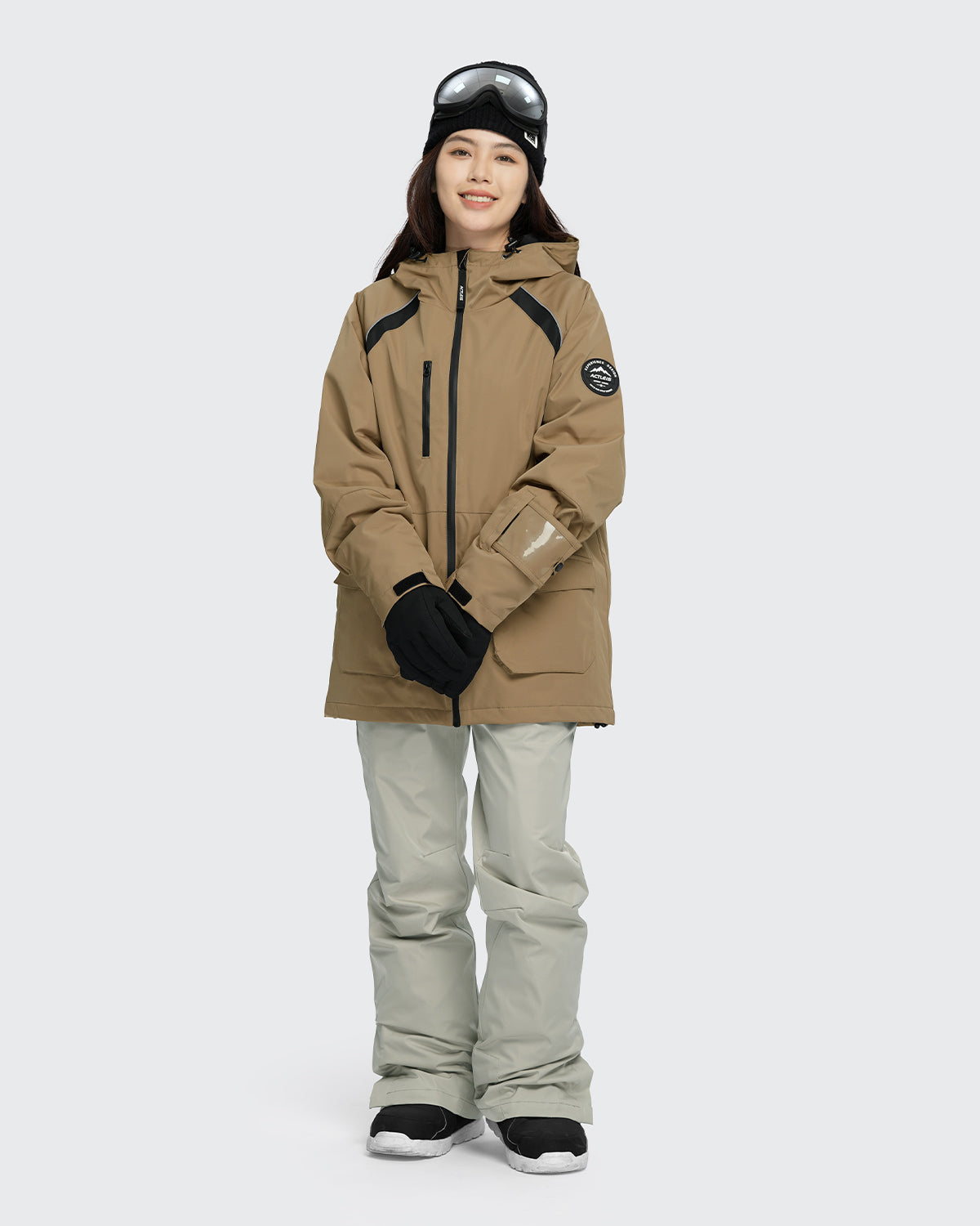 #カラー_モカベージュ/オイスターホワイト