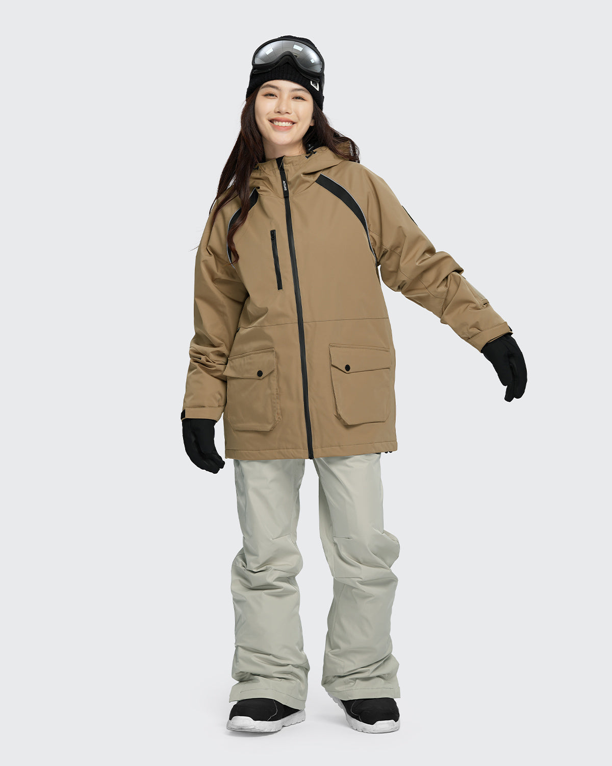 #カラー_モカベージュ/オイスターホワイト