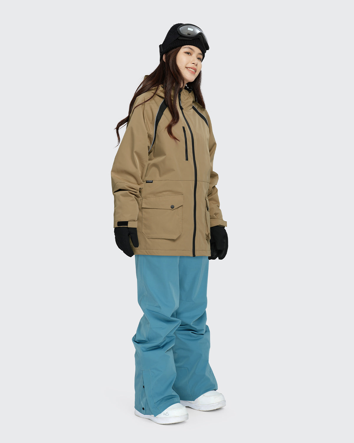 #カラー_モカベージュ/スティールブルー