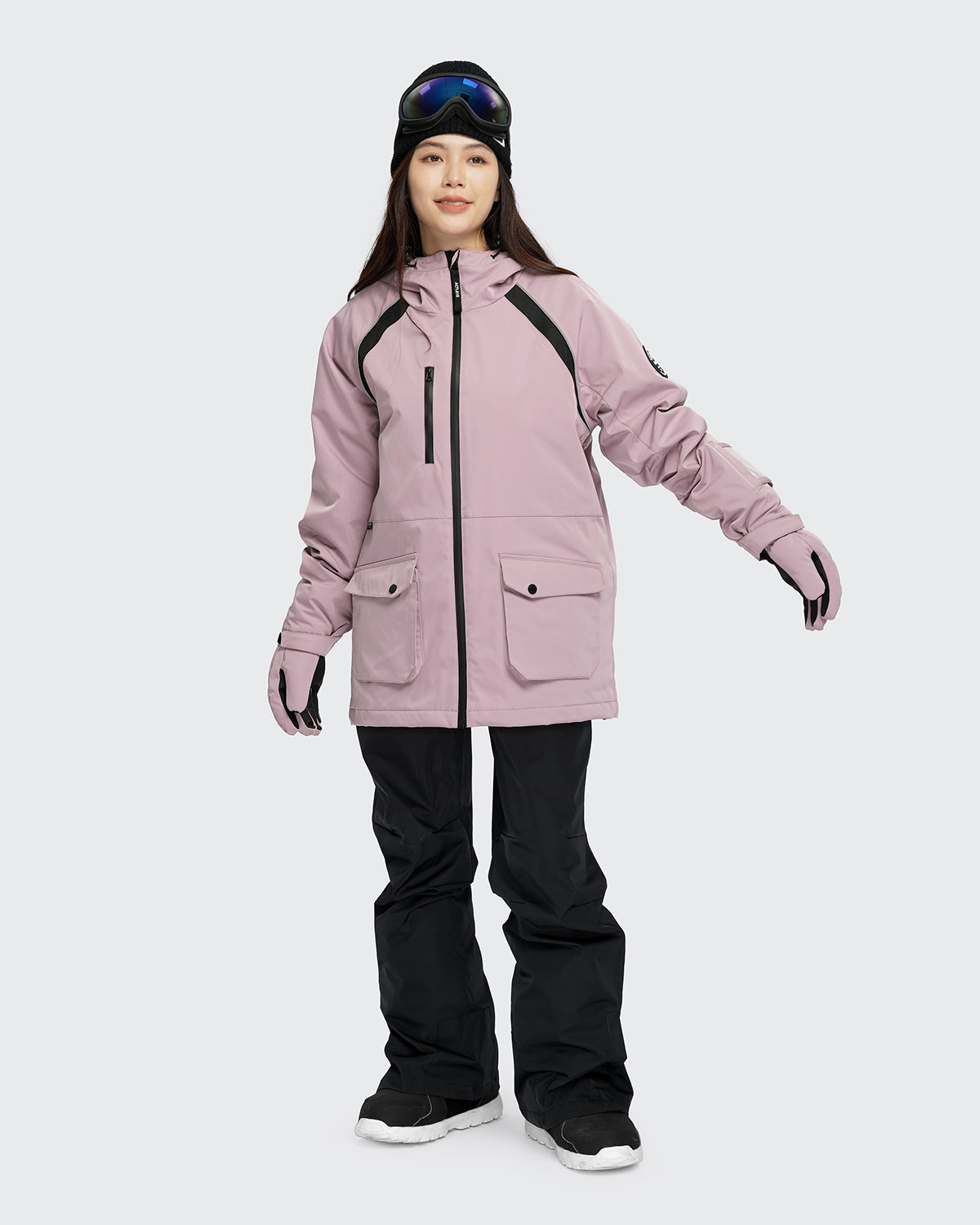 #カラー_スモーキーパープル/ブラック