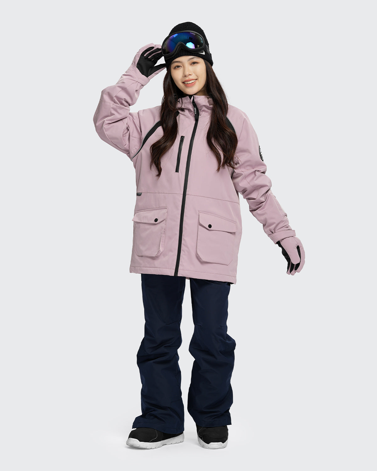 #カラー_スモーキーパープル/ネイビー