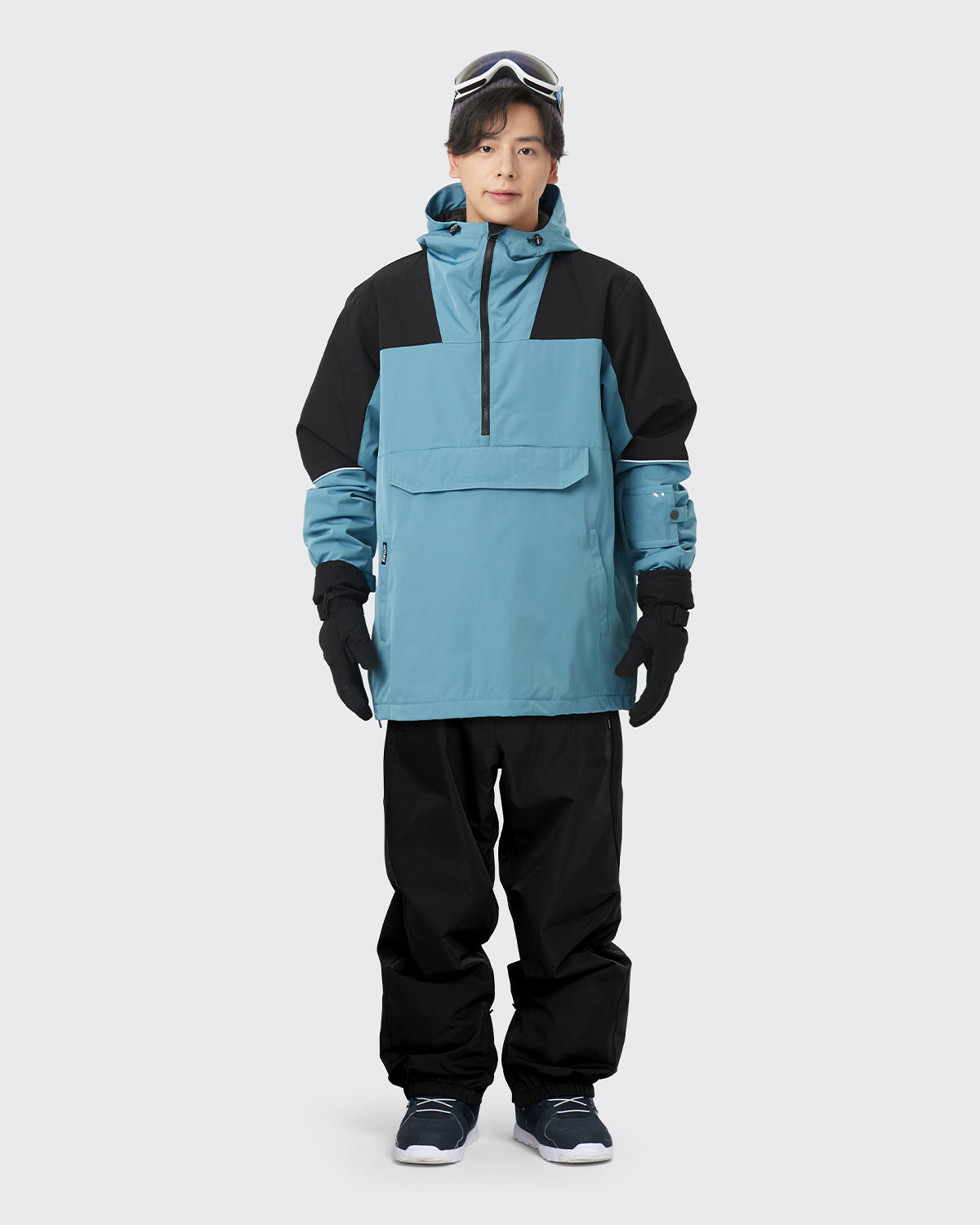 #カラー_スティールブルー/ブラック