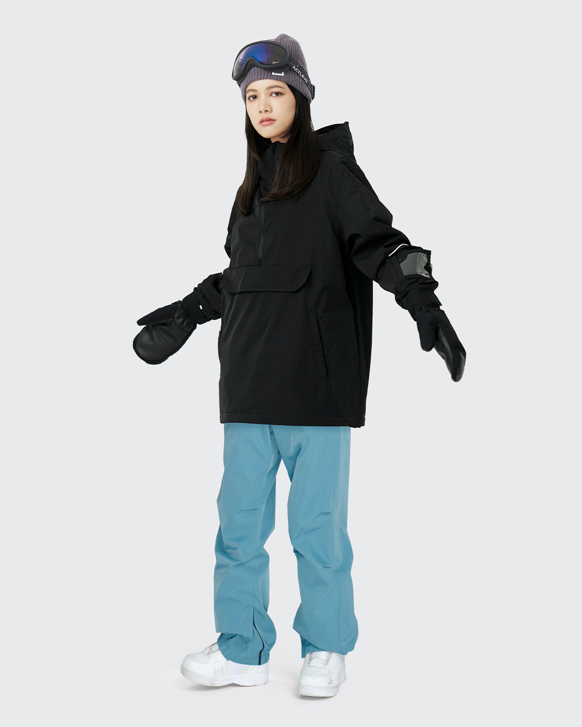 #カラー_ブラック/スティールブルー