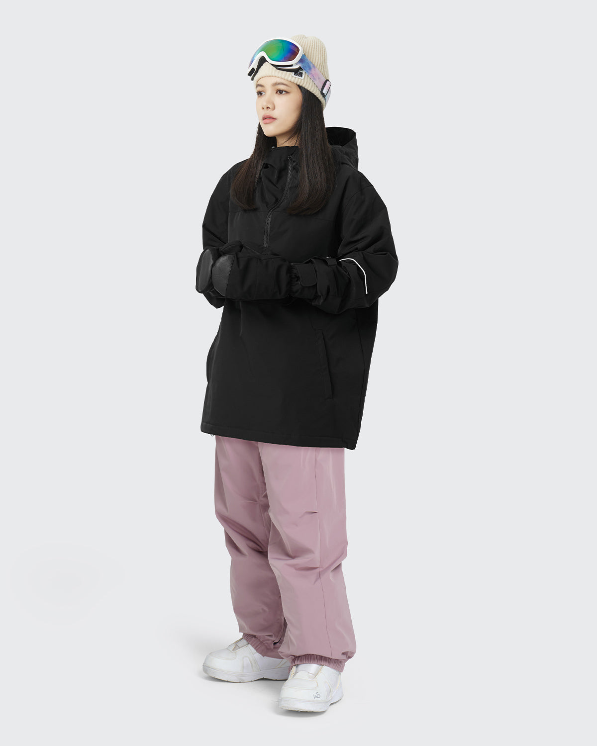 #カラー_ブラック/スモーキーパープル