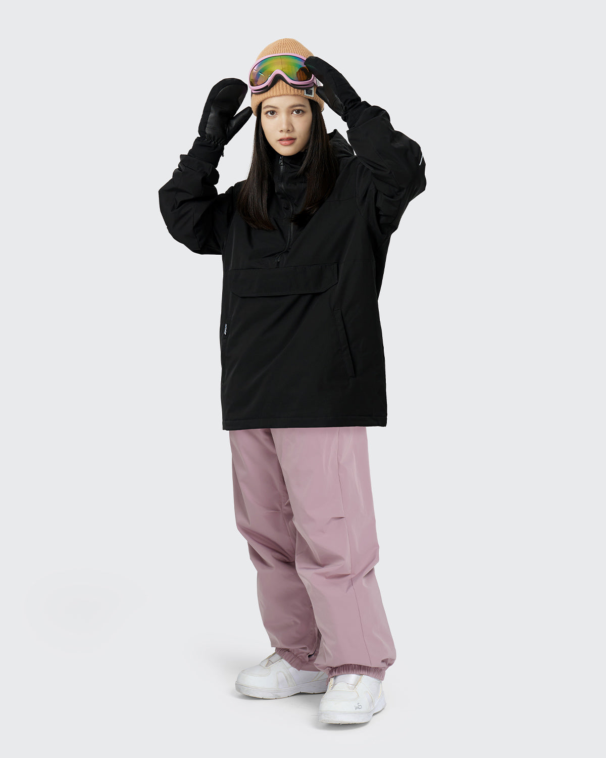 #カラー_ブラック/スモーキーパープル