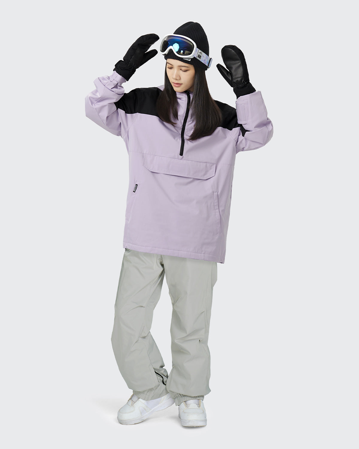 #カラー_ラベンダー/ライトグレー