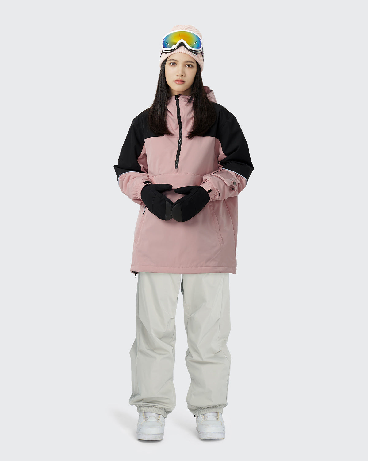 #カラー_ピンク/クリームホワイト