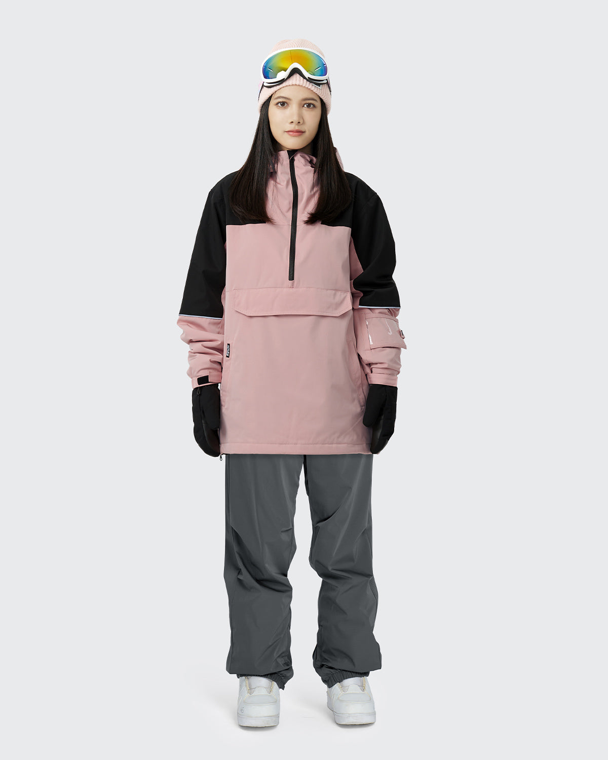 #カラー_ピンク/アイビーグレー