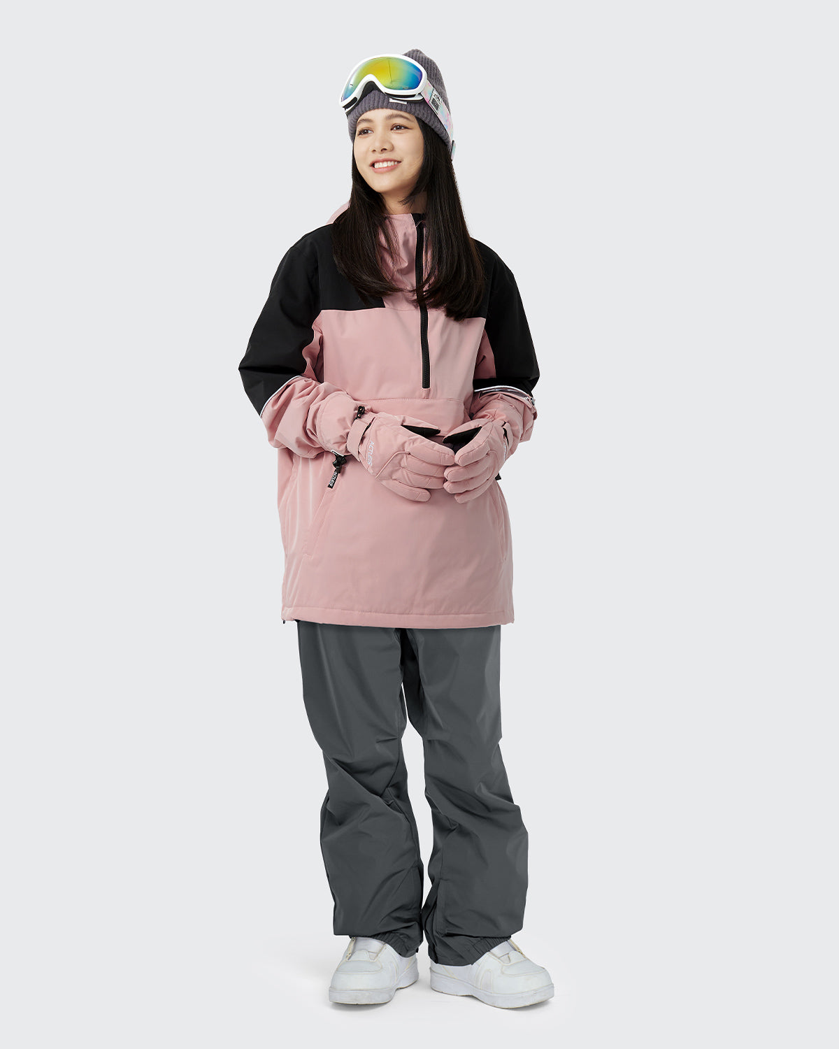 #カラー_ピンク/アイビーグレー