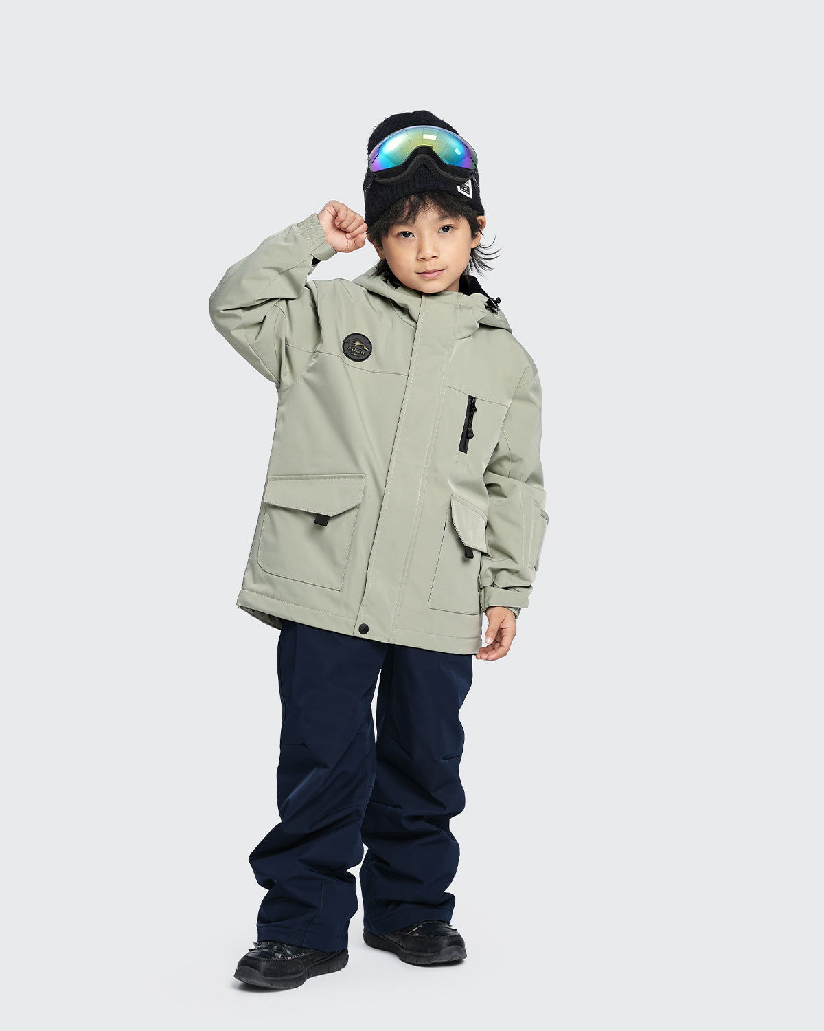 #カラー_ビーングリーン/ネイビー