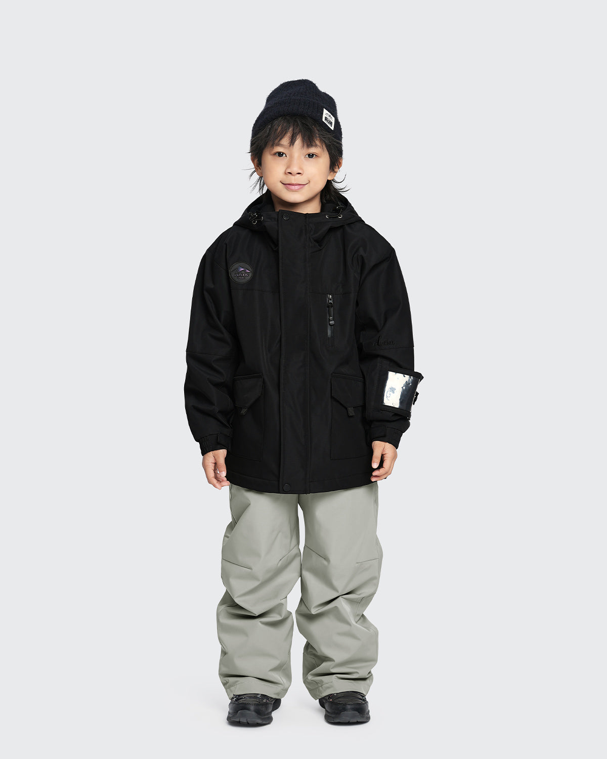 #カラー_ブラック/オイスターホワイト