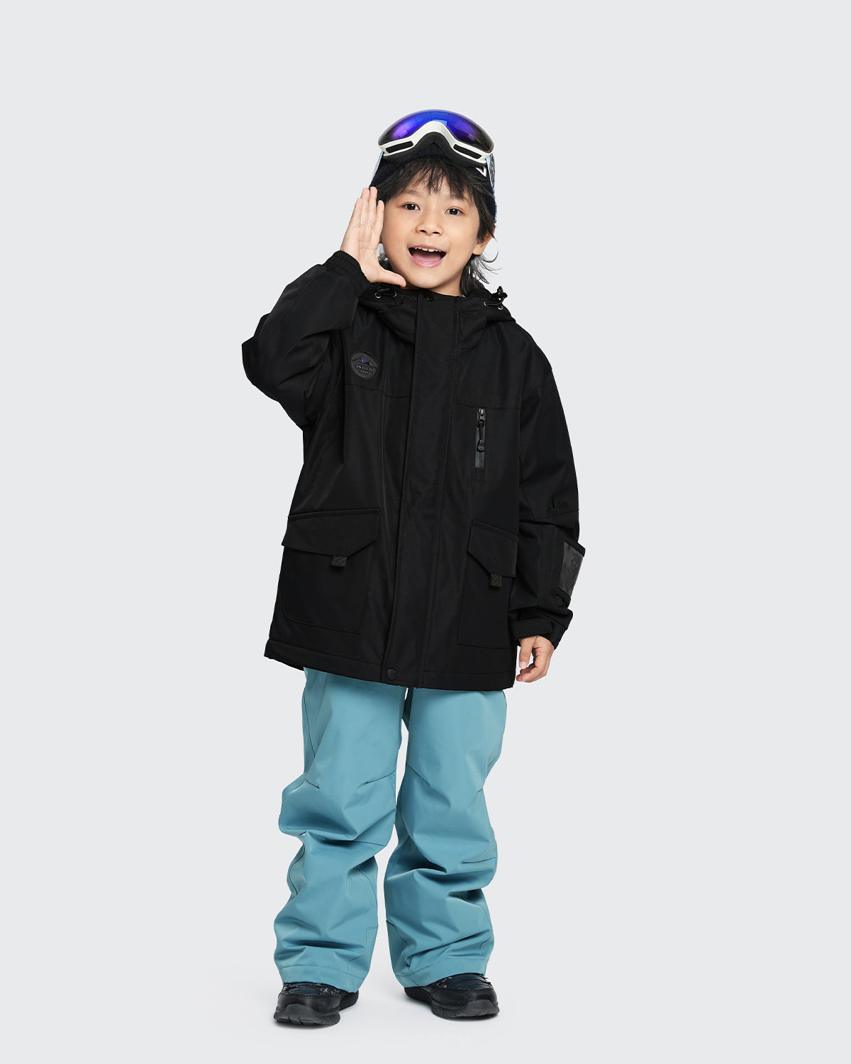 #カラー_ブラック/スティールブルー