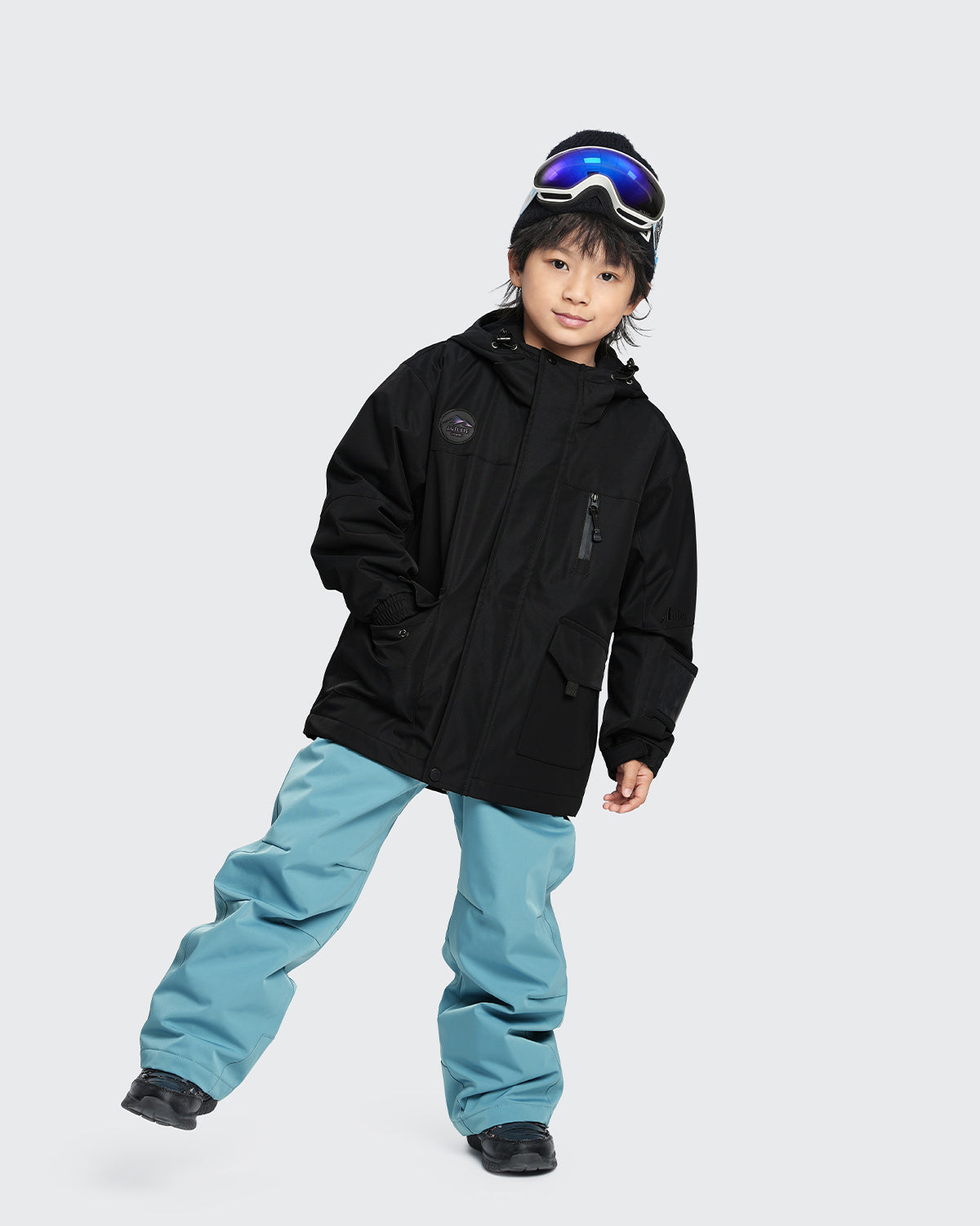 #カラー_ブラック/スティールブルー