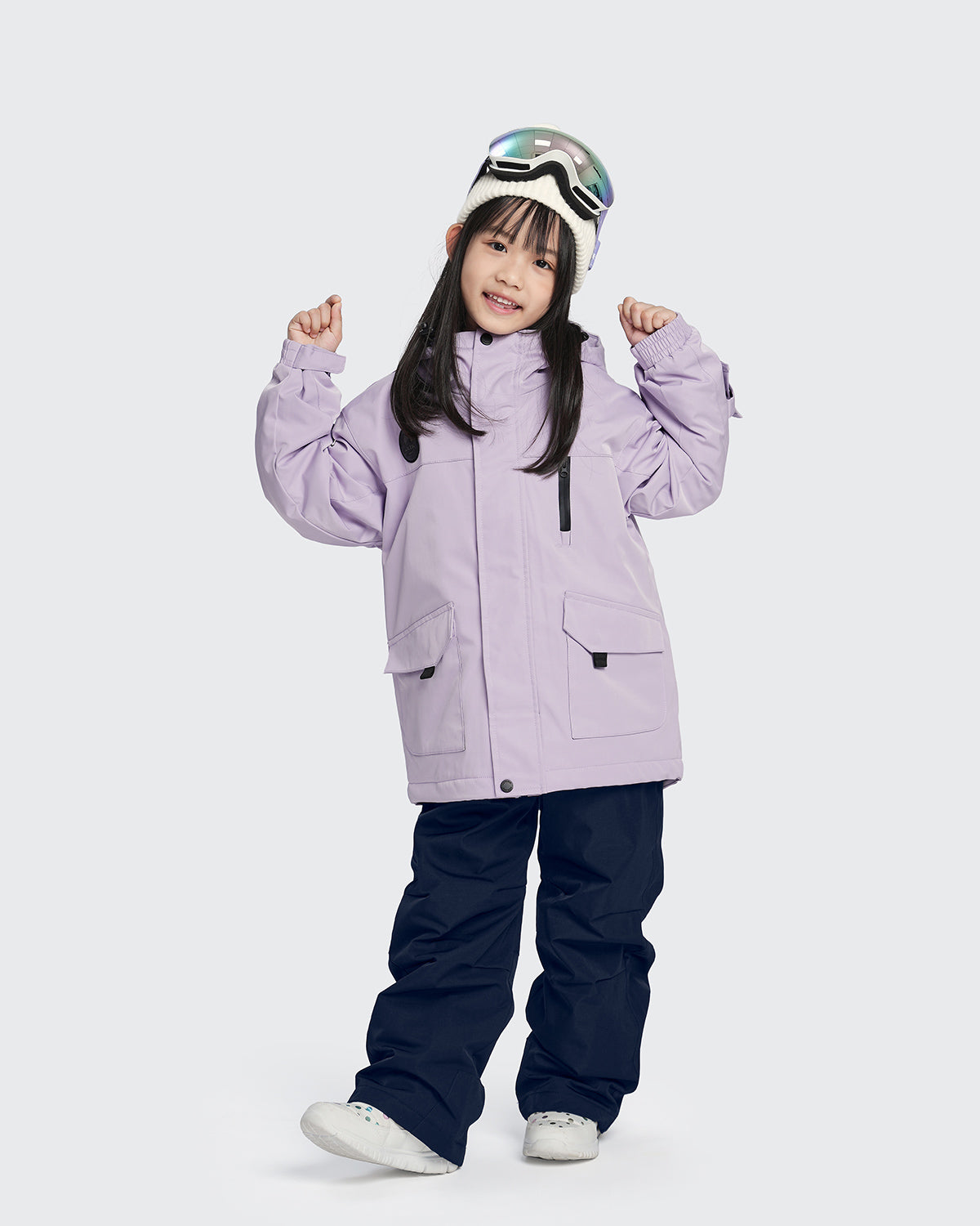 #カラー_ラベンダー/ネイビー