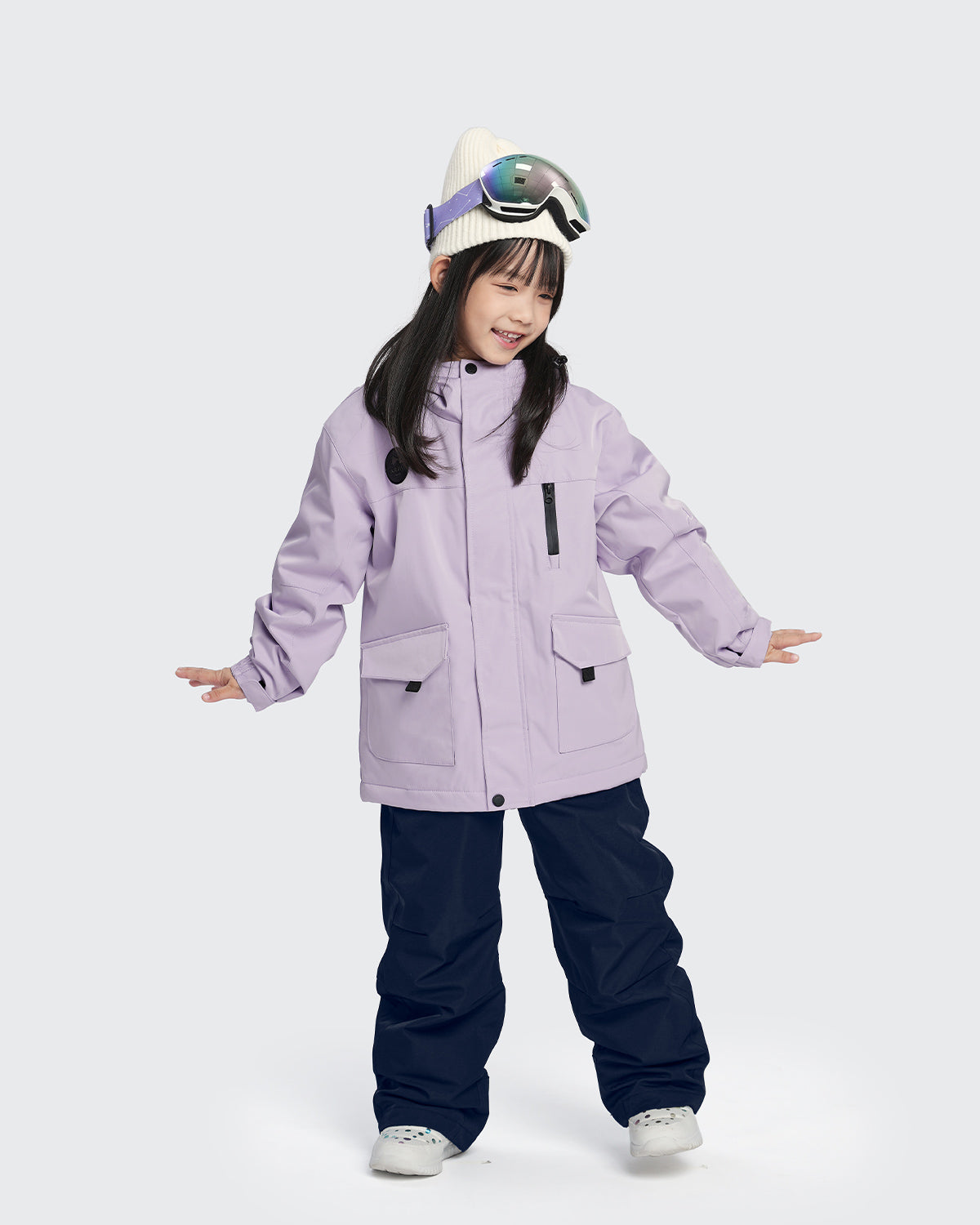 #カラー_ラベンダー/ネイビー