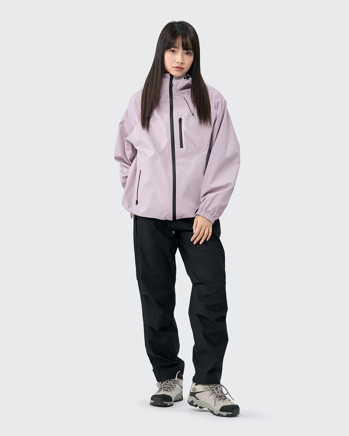 #カラー_ラベンダー/ブラック