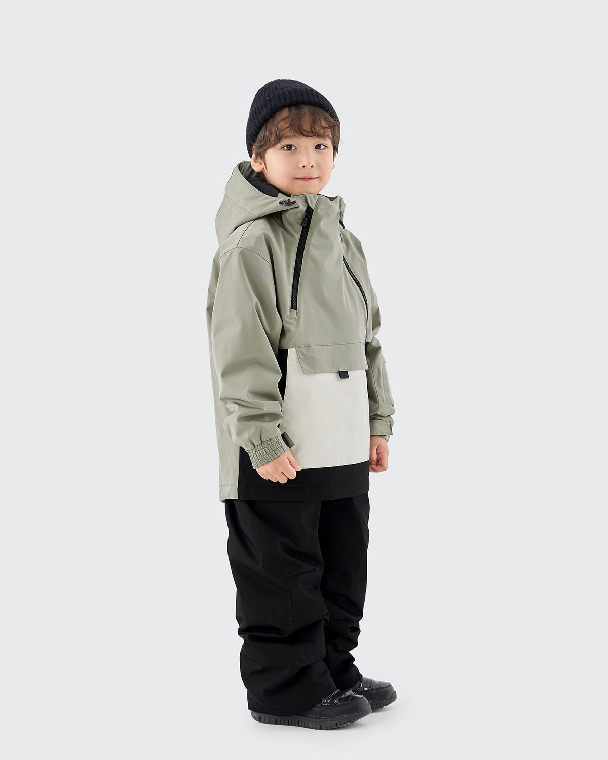 #カラー_beangreen×creamwhite/black