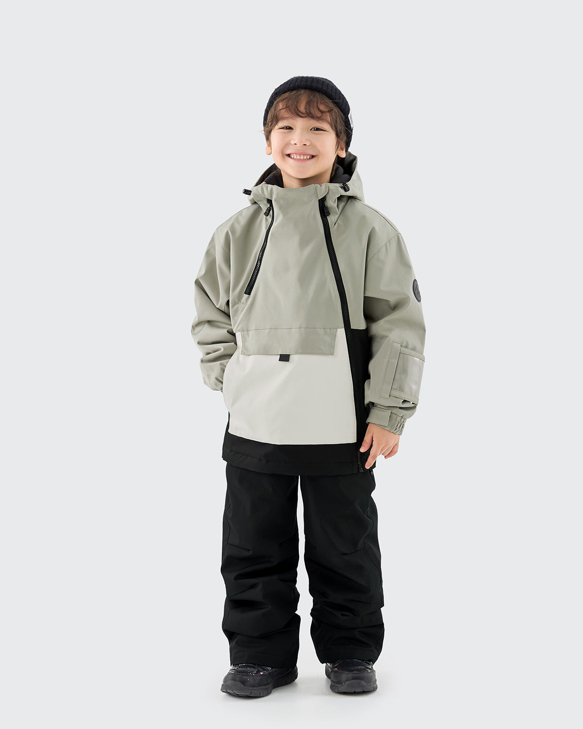 #カラー_beangreen×creamwhite/black