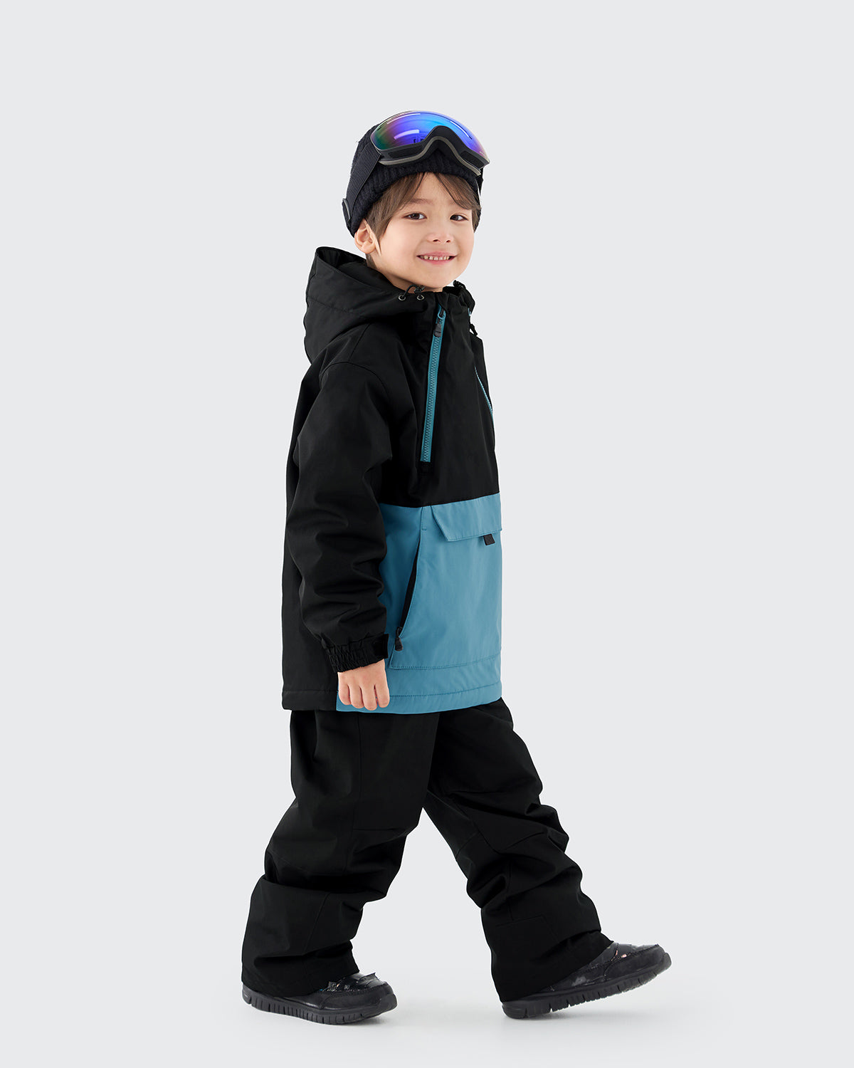 #カラー_black×steelblue/black