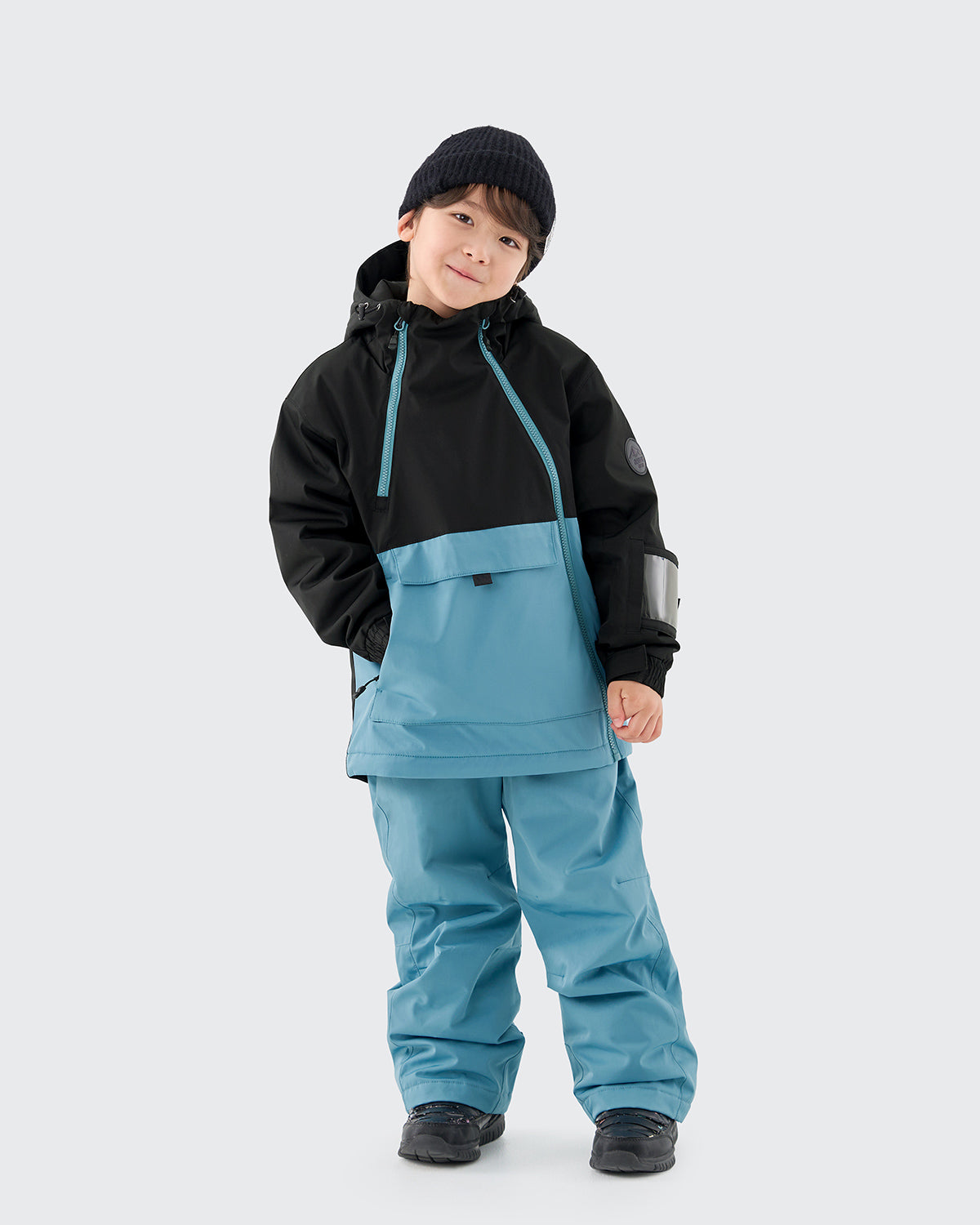 #カラー_black×steelblue/steel blue