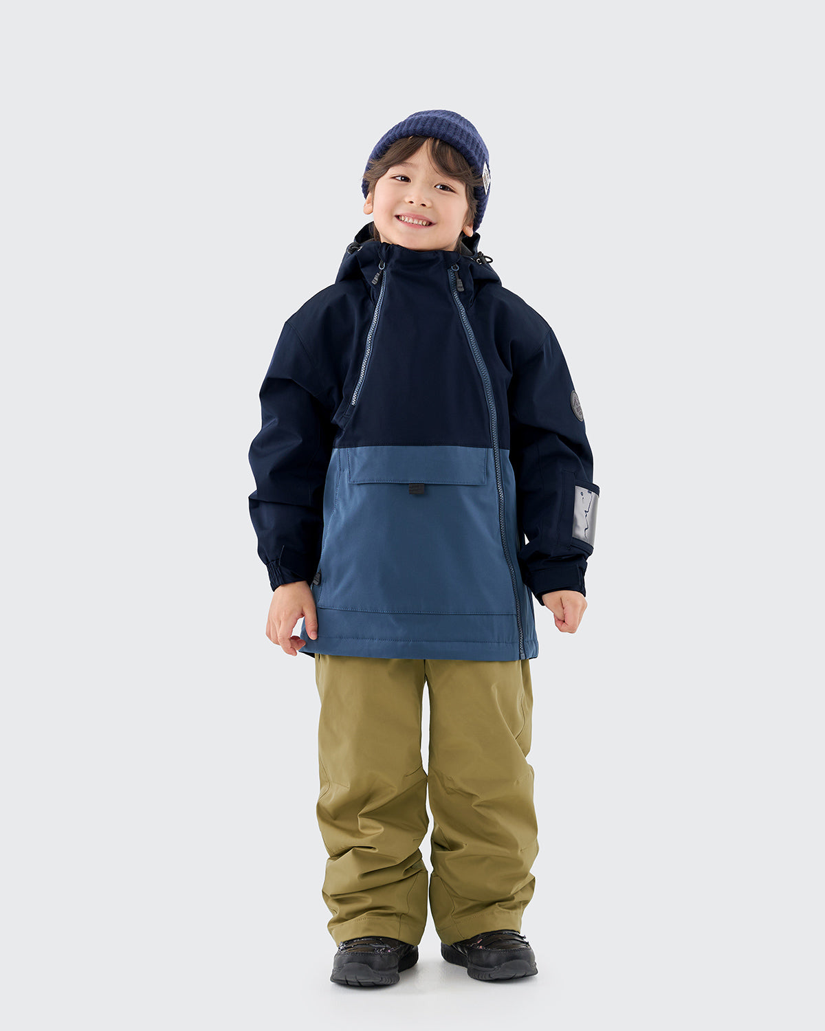 #カラー_navy×darkblue/beige