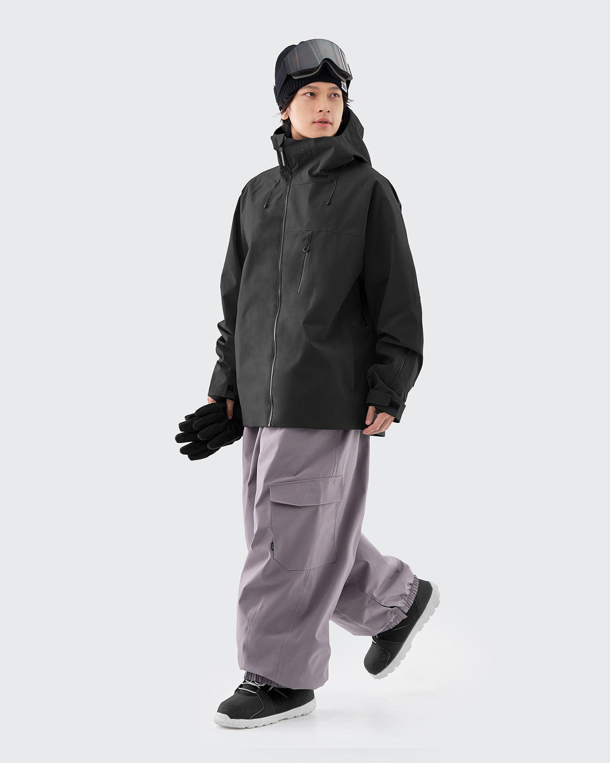 #カラー_ブラック/ラベンダーグレー