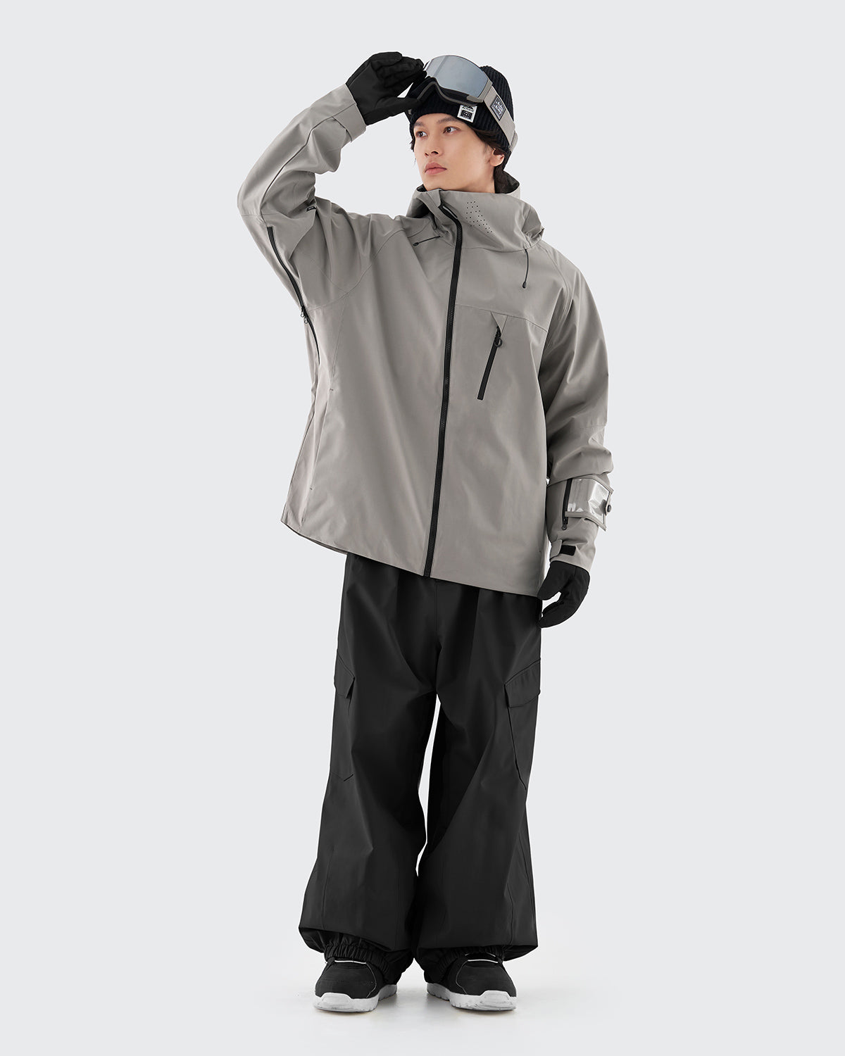 #カラー_サンドグレー/ブラック