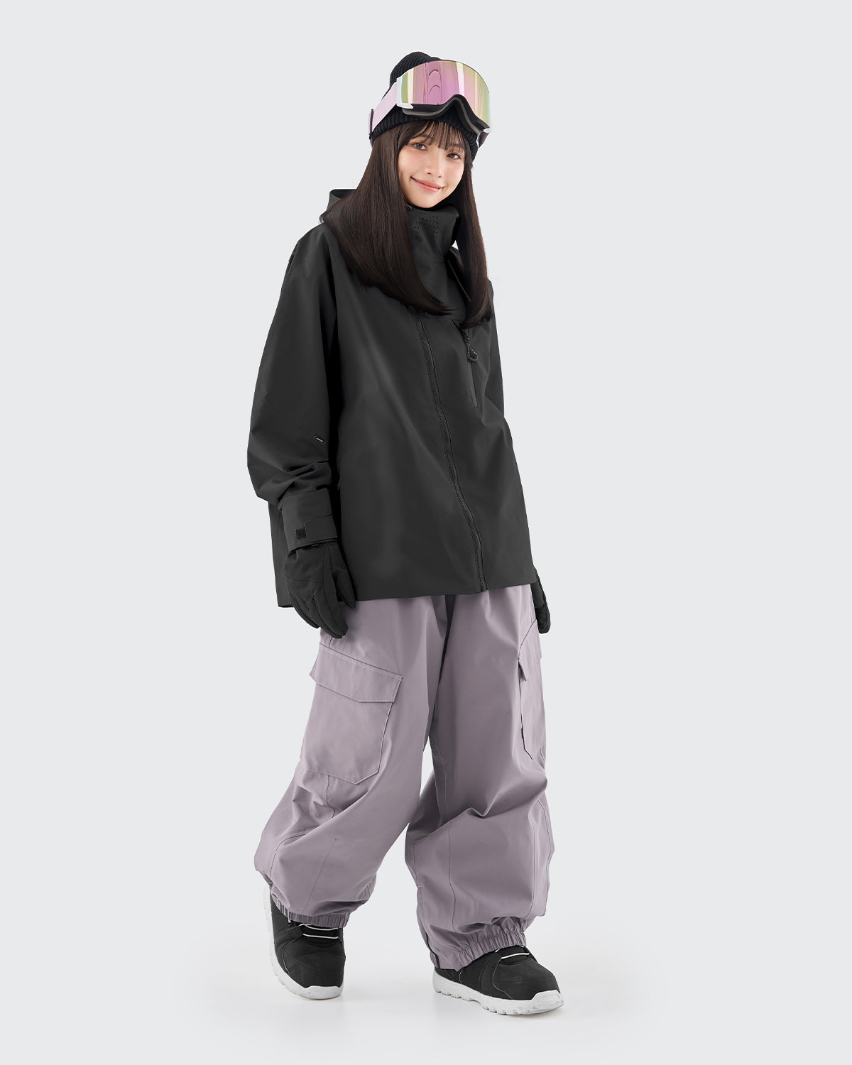 #カラー_ブラック/ラベンダーgy