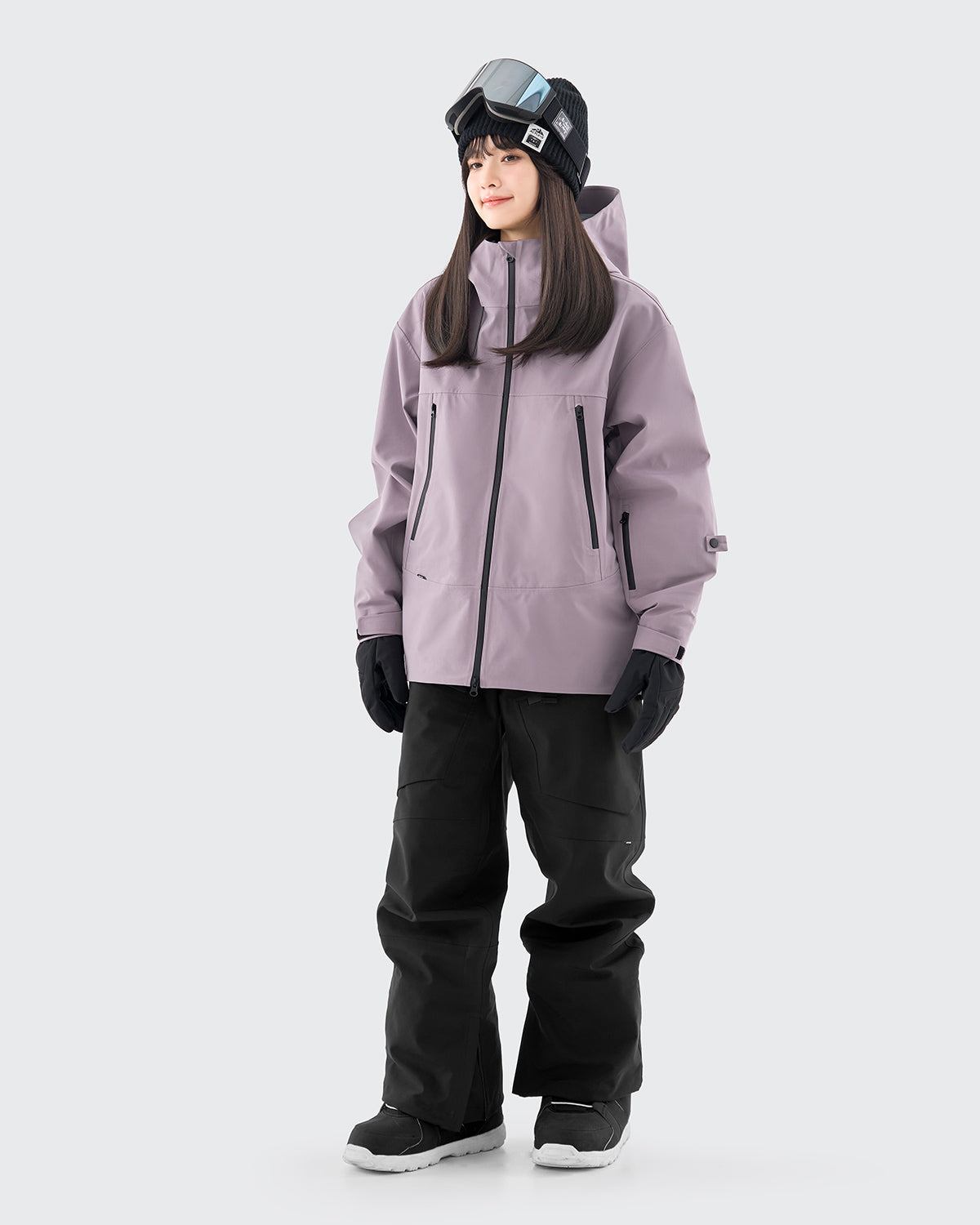 #カラー_ラベンダーgy/ブラック