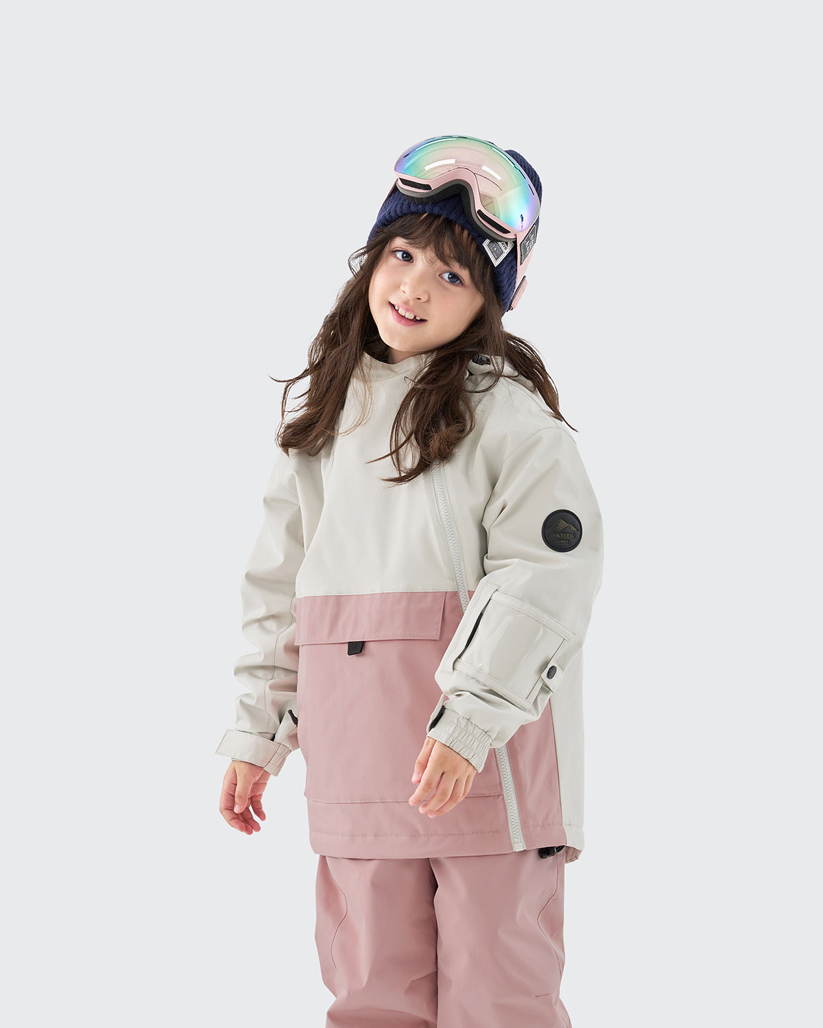 #カラー_crホワイト×ピンク