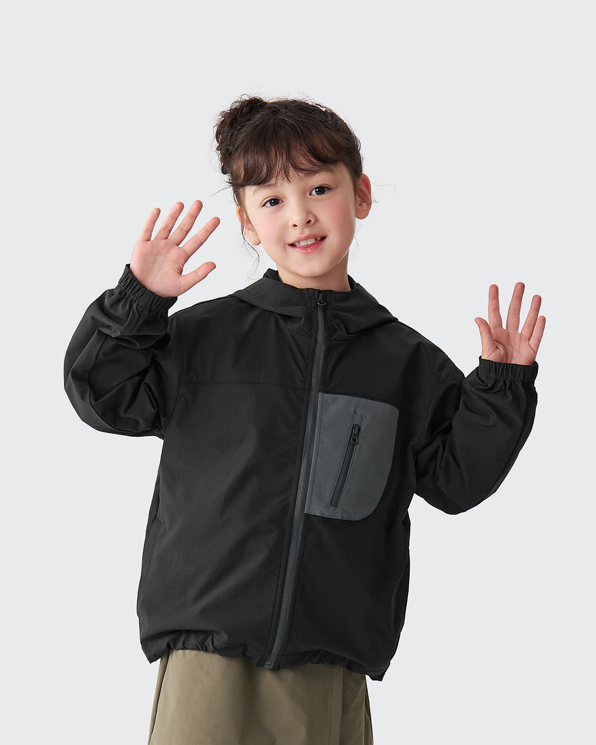 #カラー_ブラック×ダークグレー