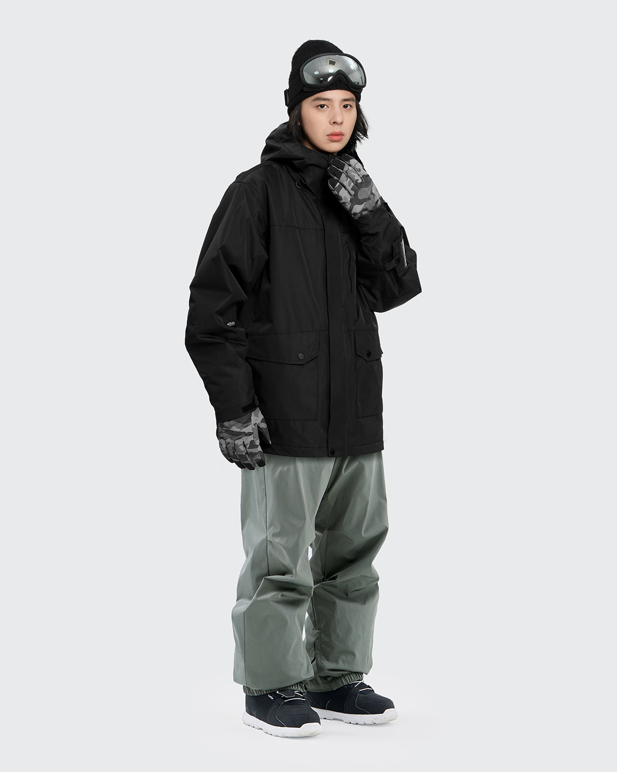 #カラー_ブラック/グリーンfg